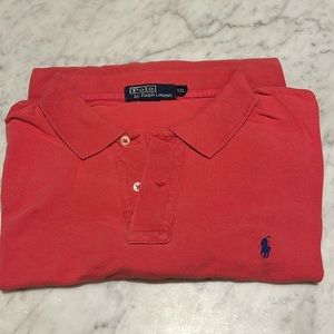 Men’s 2X Large Coral Ralph Lauren Button-Up Polo‎ XXL- G1